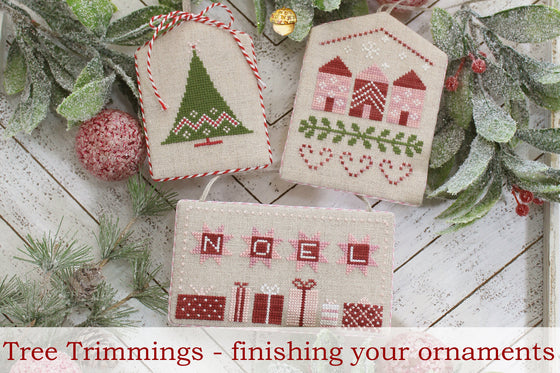Tree Trimmings - finishing your ornaments