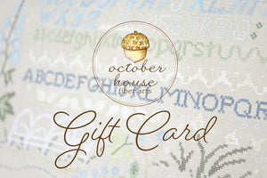 October House Fiber Arts Gift Cards