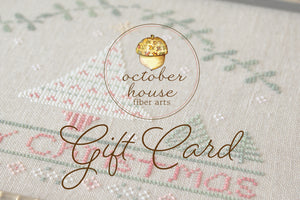October House Fiber Arts Gift Cards
