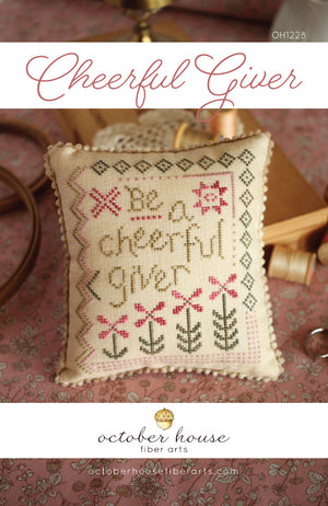 Cheerful Giver - Cross Stitch Pattern
